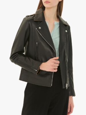 Women Classic Biker Jacket