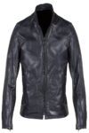 Men Shinny Black Jacket