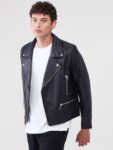 Black Leather Jacket For Men