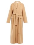Women Light Beech Wool Trench