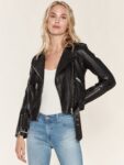 Women Night Black Jacket