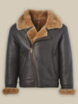 Men B3 Bomber Shearling Jacket