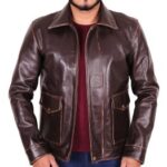 Bomber Brown Jacket