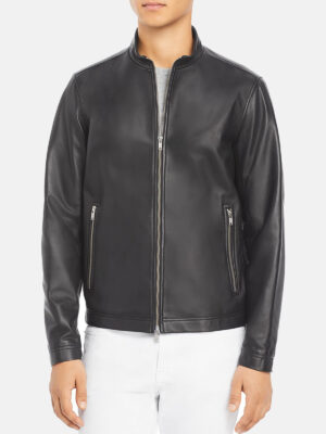 Mens Soft Leather Stylish Jacket