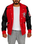 Red & Black Varsity Jacket