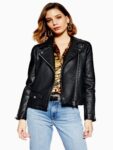 Women Black Modern Biker Jacket