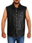 Undertaker Motorcycle Leather Vest