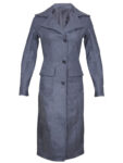 Women Grey Wool Reefer
