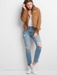 Women Tan Brown Leather Jacket