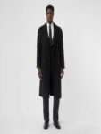 Men Double Breasted Wool Trench