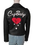 Women Cry Baby Leather Jacket