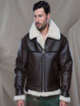 Men B3 Shearling Bomber Jacket