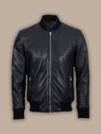 Men Biker Bomber Jacket