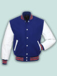 Royal Blue Varsity Jacket