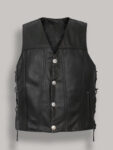 Men Buffalo Nickel Snap Vest