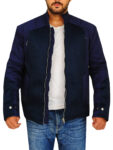 Oxford Blue Cotton Jacket