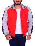 Red & Grey Varsity Jacket