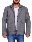 Ash Grey Denim Jacket
