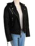 Black Brando Women Jacket