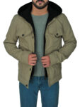 Men Casual Cotton Hoodie Jacket