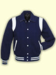 Side Stripe Varsity Jacket