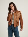 Women Stylish Brown Jacket - Mauve Tree