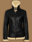Women's Black Shearling B3 Jacket
