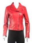 Trendy Red Women Jacket